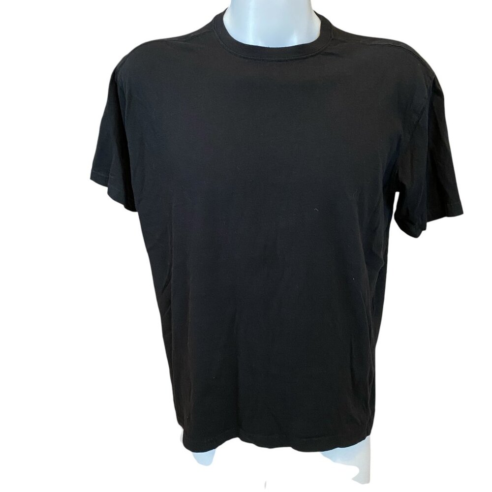 2/$15 Blue Mountain men's size XL black crewneck short sleeve stretchy t-shirts